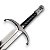 Espada Decorativa Jon Snow Game Of Thrones Garra Longa Em Aço - Imagem 7