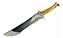Mini Espada Hobbit Orcrist Thorin Oakenshield W Scabbard - Imagem 1