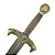 Espada King Arthur Cavaleiro Templário Adaga - Imagem 5