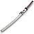 Espada Katana Decorativa Com bainha Em Aço - Imagem 3