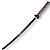Espada Katana Decorativa Com bainha Em Aço - Imagem 2