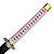Espada Katana Demon Slayer Kanao Tsuyuri Em Aço - Imagem 5