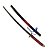 Espada Katana Anime Touken Ranbu Souza Samonji Cosplay - Imagem 2