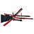 Kit Katana Wakizashi Tanto Dragão Vermelho c/Suporte - Imagem 4