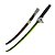 Espada Overwatch Genji Cosplay Led Sabre Luz - Imagem 1