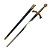 Espada Medieval Cruzadas Templária - Imagem 1