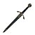 Adaga Espada Edward Black Prince Medieval Decoração Coleção - Imagem 2