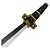 Espada Katana Yubashiri Roronoa Zoro One Piece em Aço - Imagem 8