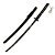 Espada Katana Oriental Em Aço Decoração Bainha Em Aço - Imagem 1