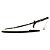Espada Katana Oriental Em Aço Decoração Bainha Em Aço - Imagem 5