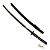 Espada Katana Oriental Em Aço Decoração Bainha Em Aço - Imagem 4