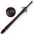 Espada Rebellion Vermelha Dante Devil May Cry Em Aço - Edição Colecionador - Imagem 1