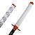 Katana Rengoku Nichirin da Chama Espada Demon Slayer em Aço - Imagem 7