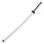 Katana Demon Slayer Mitsuri Kanroji Espada em Aço - Imagem 5