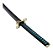 Espada Katana Cosplay Demon Slayer Muichiro Tokito em Aço - Imagem 5