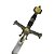 Espada Medieval Rei Davi - Rei Salomão Suporte Parede - Imagem 3