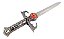 Mini Espada Justiceira Com Base Lion Thundercats Visão - Imagem 1