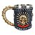 Caneca 3d Resina Caveira Alça de Osso 400 mL - Imagem 4