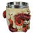 Caneca 3d Resina Caveira com Alça de Polvo  400 mL - Imagem 3