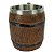 Caneca Barril Envelhecido Tonel 400 mL Medieval - Imagem 5