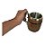 Caneca Barril Envelhecido Tonel 400 mL Medieval - Imagem 2