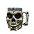Caneca Caveira Surda 3D Colecionável Crânio Resina - Imagem 1