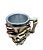 Caneca Caveira Cega 3D Colecionável Crânio Resina - Imagem 3