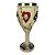 Cálice Medieval Taça Caveira Baralho - Imagem 5