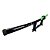 Espada Katana Decorativa Flores e peixes na Bainha Preta - Imagem 7