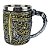 Caneca Caveira Medieval Viking Gladiador Inox - Imagem 2