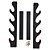 Suporte de Parede p/ 4 Katana Horizontal - Imagem 3