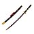 Espada Katana Black Ema Roronoa Zoro One Piece em Aço - Imagem 3