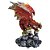 Dragão Vermelho Ilha de Crânios Estátua de Resina - Imagem 4
