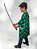 Katana Tanjiro V2 Rengoku Demon Slayer Lâmina Bambu Cosplay - Imagem 4