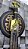 Espada Fili - O Hobbit Decorativa Dourada com Suporte de Parede - Imagem 6