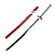 Espada Katana Samurai Giyu Tomioka Demon Slayer em Aço - Imagem 5