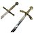 Escudo Brasão Coroa N Espada Dupla em X - Imagem 6