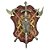 Escudo Brasão Armadura Machados e Espada Medieval - Imagem 1