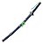 Espada Katana Blue Exorcist Kurikara + Suporte - Imagem 3