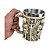 Caneca Cavaleiro Medieval de Armadura Copo em Inox - Imagem 2