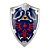 Escudo Link Hylian Shield Zelda - Tamanho Real para Cosplay e Decoração - Imagem 1