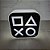 Luminária PlayStation Abajur de Mesa Ícones Preto - Imagem 3