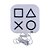 Luminária PlayStation Icones Branco - Imagem 4