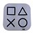 Luminária PlayStation Icones Branco - Imagem 1