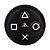 Luminária Playstation Abajur de Mesa Controle Preto - Imagem 3