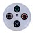 Luminária Playstation Abajur de Mesa Controle Branco - Imagem 1