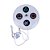 Luminária Playstation Abajur de Mesa Controle Branco - Imagem 4