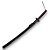Espada Katana Tensa Zangetsu Bleach Lâmina Bambu - Imagem 8