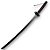 Espada Katana Tensa Zangetsu Bleach Lâmina Bambu - Imagem 3