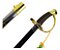 Espada Sabre Cerimonial Marinha Infantaria Em Aço - Imagem 3